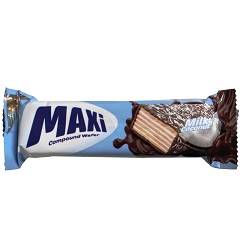 شیرین عسل ویفر  شکلاتی نارگیلی ماکسی